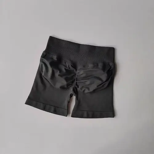 Women Fitness Workout Shorts Yoga High Waist Lift Butt Fitness Shorts Gym Running Sportswear Women Push Up Gym Leggings - Image 15