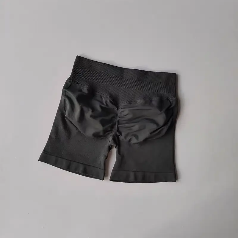 Women Fitness Workout Shorts Yoga High Waist Lift Butt Fitness Shorts Gym Running Sportswear Women Push Up Gym Leggings - Image 15
