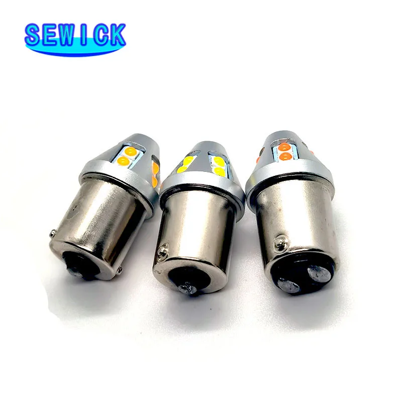 Ampoule LED Clignotante Stroboscopique - Douille 1156 BA15S/T20 (7443/7440/1157) - 1 Pièce