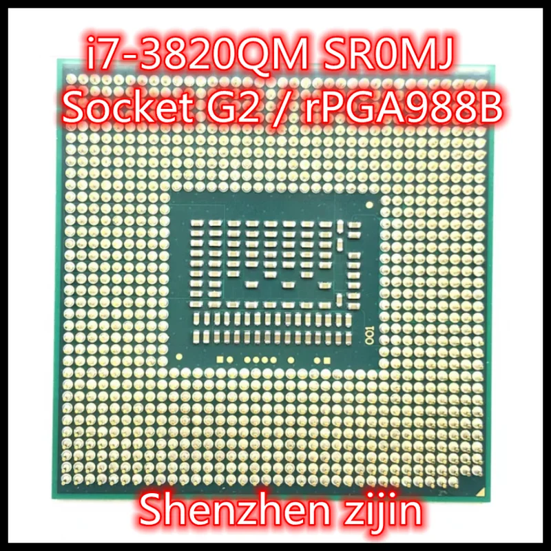 Sr0mj 2.7 Ghz Quad-core Processador de Oito Linhas 8m 45w Soquete g2 Rpga988b I73820qm i7 3820qm