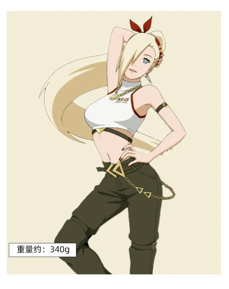 Naruto Ino Yamanaka Sailor School Uniform Cosplay Costume