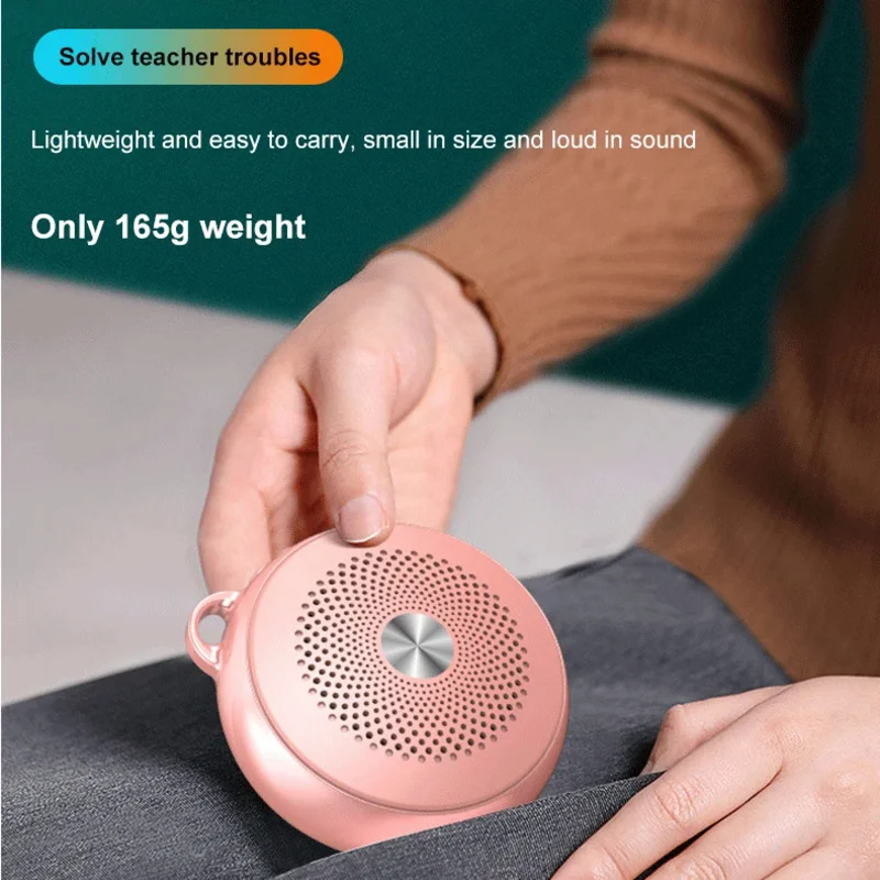 Mini Portable Megaphone High Power Voice Amplifier Wireless Multifunctional Personal Display Speaker with Microphone For Teacher