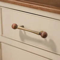 Poignées de meuble antiques, poignées de porte de placard et de garde-robe, boutons et poignées de rangement pour cuisine et meubles, style français 6