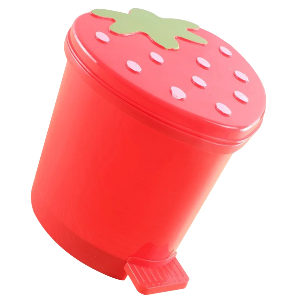 

Convenient Garbage Bin Desktop Wastebasket Cartoon Shaped Trash Bin Home Rubbish Can