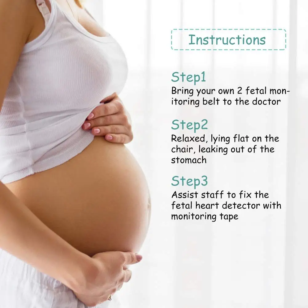 Monitoring Belt, Fetal Heart Monitoring Belt Bandage Tool For Mernity Women Pregnant Pregnancy Mujer Embarazada Premama