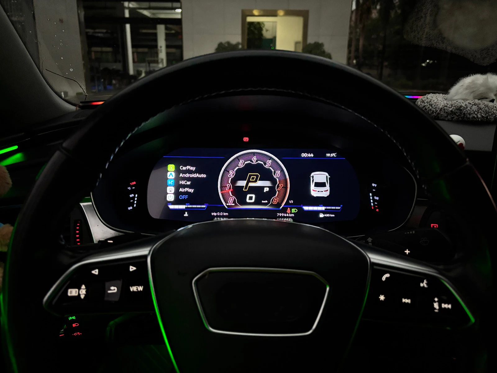 Para Audi A6 A7 2013-2018, Panel de Instrumentos Digital LCD de 12.3 Pulgadas, Cabina Virtual, Velocímetro, Pantalla CarPlay 2