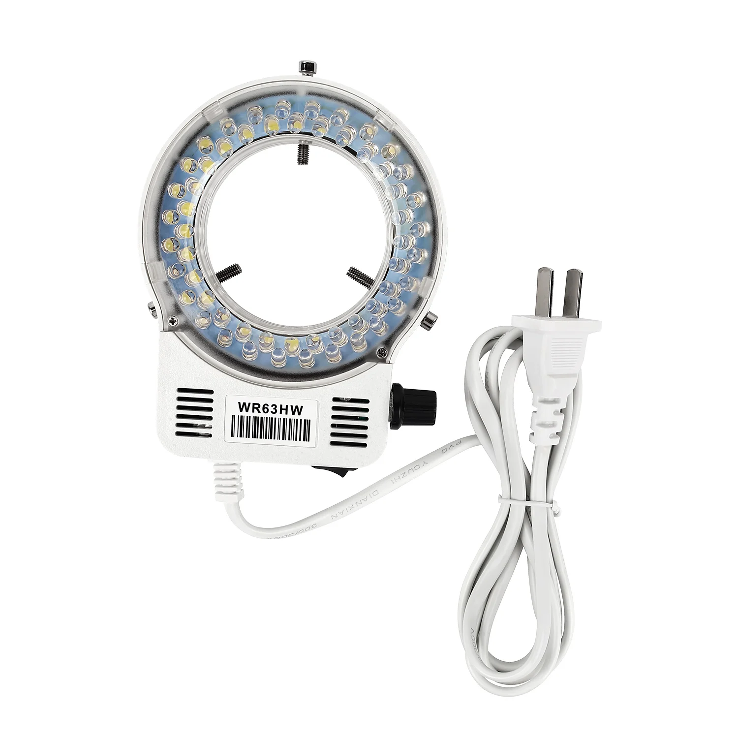 LED Ring Light Illuminator Adjustable Lamp Industry For Binocular Trinocular Microscope  Stereo Industrial Lens Camera Magnifier 2
