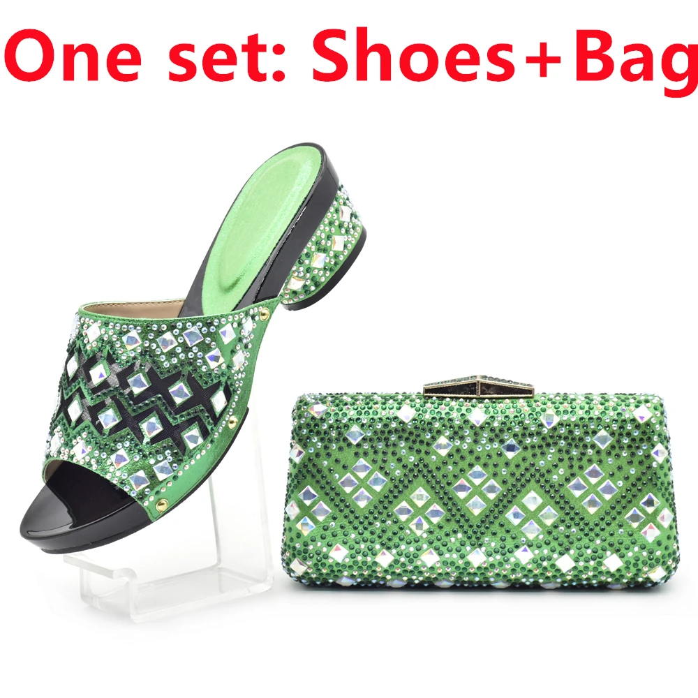 Dress Shoes 2023 Women Shoe And Purse Matching Set Bling Birthday Party  With Bag Chunky Platform Sandals Woman From Kovichh, $90.6 | DHgate.Com