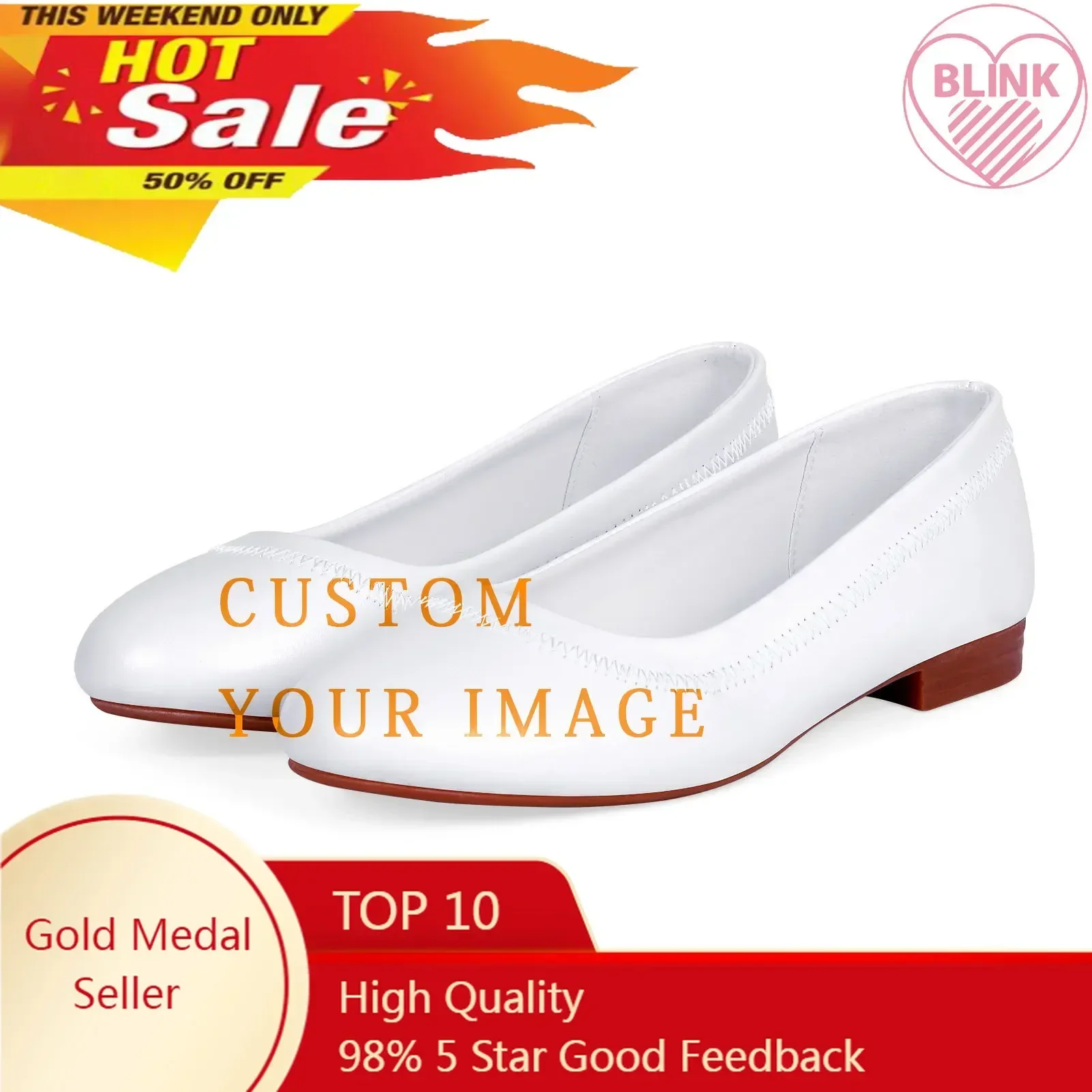 Custom Soft PU Leather Flat Luxury Golden Floral Print Shoes Women Baroque Leopard Ladies Shoes Loafers Dropship