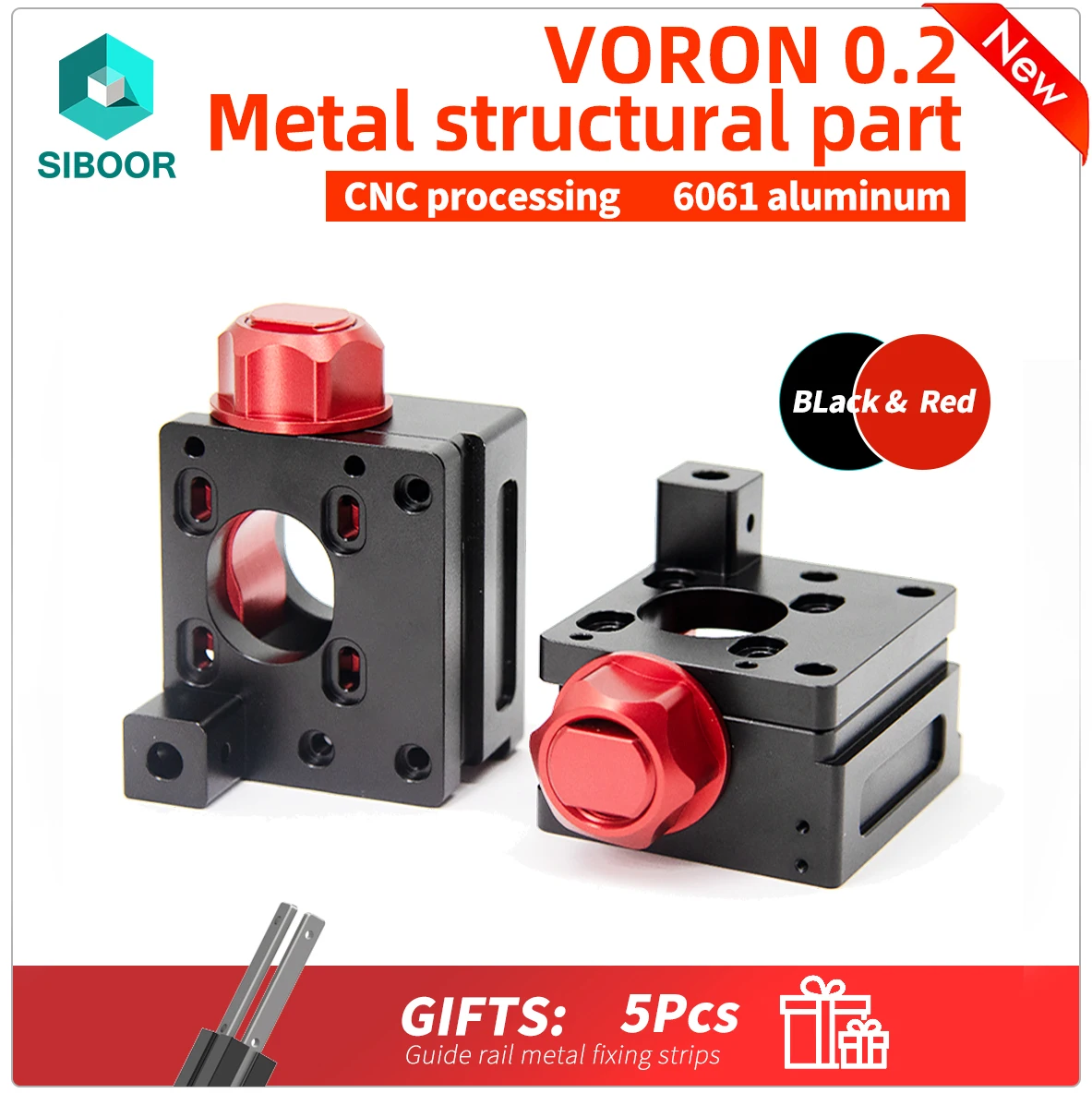 V0.2 3D 프린터 CNC 마운트 프레임 키트, 가공 업그레이드 금속 인쇄 부품, Voron V0.1 V0.2 3D 인쇄 액세서리 금속 부품 