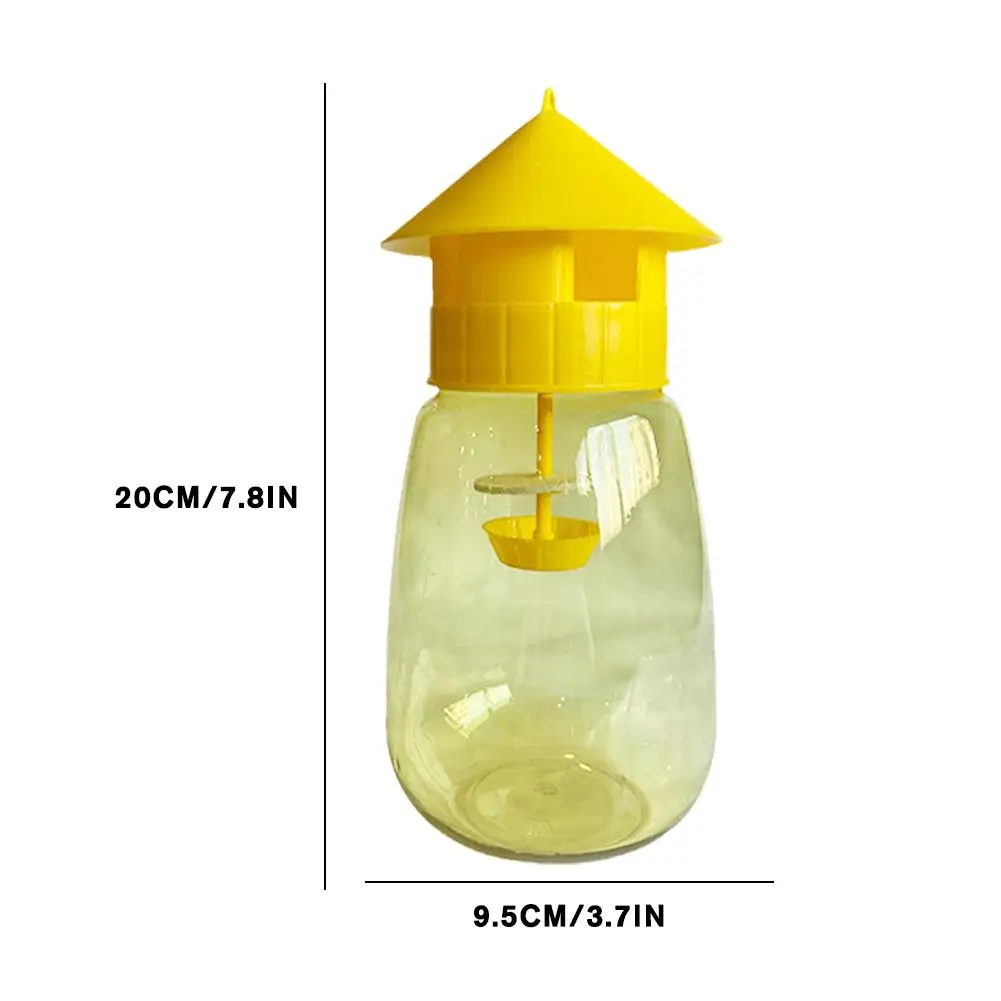 Description Picture 5 of itemFruit Fly Trap Insecticide Yellow Plastic Fruit Fly Trap Fly Killer Orchard Insect Trap Insect Killer Tool