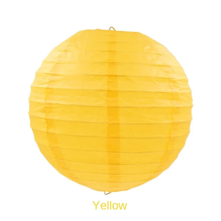 thumbnail image 1 of 1pc 4"-16"(10-40cm) Round Decorative Paper Lantern Balls for Wedding Party Kid's Birthday Decor Babyshower Supplies DIY Craft, 1 of 5