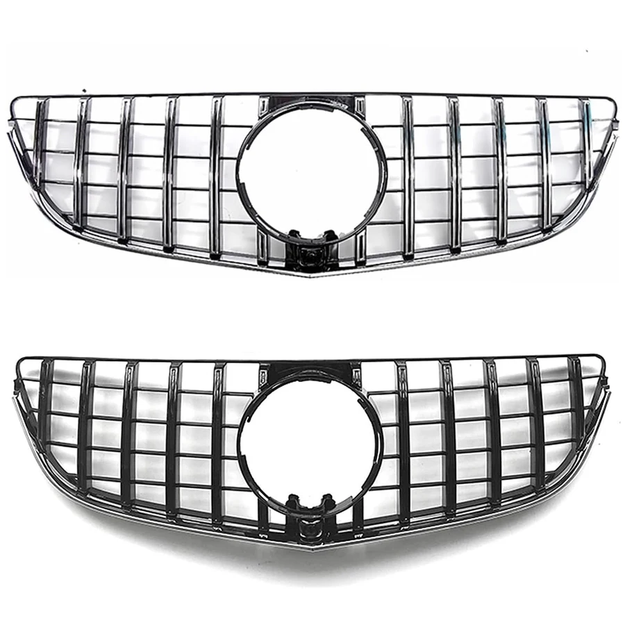 

For Mercedes Benz E Class W207 2014-2016 Car Grill Front Upper Bumper Hood Mesh Grille Auto Accessories