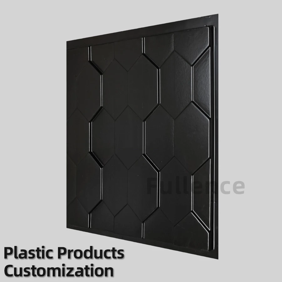 Gypsum Decorative Wall Brick Panels ABS Plastic 3D Concrete Background Wall Ceramic Cemet Tile Mould Floor Tile Molds