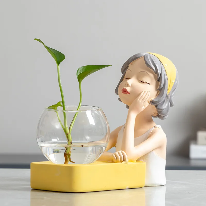 SereniGirl Lighted Hydroponic Sculpture - Image 4