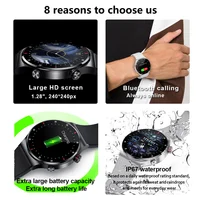 2026 New Bluetooth Call Smart Watch Men NFC Full Screen Blood Pressure ECG Health Monitor Sport Bracelet Waterproof Smartwatch - Image 3