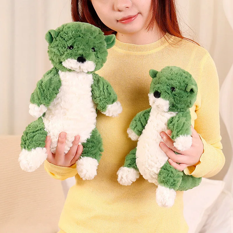 26/30cm Cartoon Otter Plush Toy Cute Stuffed Animals Fluffy Otters Plushies Doll Anime Kawaii Soft Kids Babys Accompany Toys