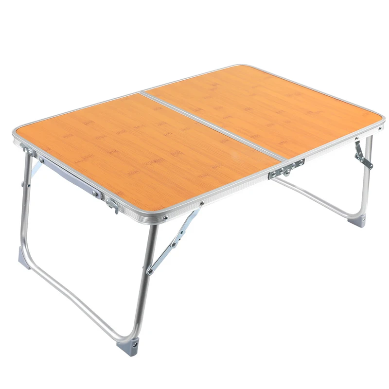 Mini Folding Table Outdoor Aluminum Camping Density Board Portable Picnic BBQ Small Computer foldable table