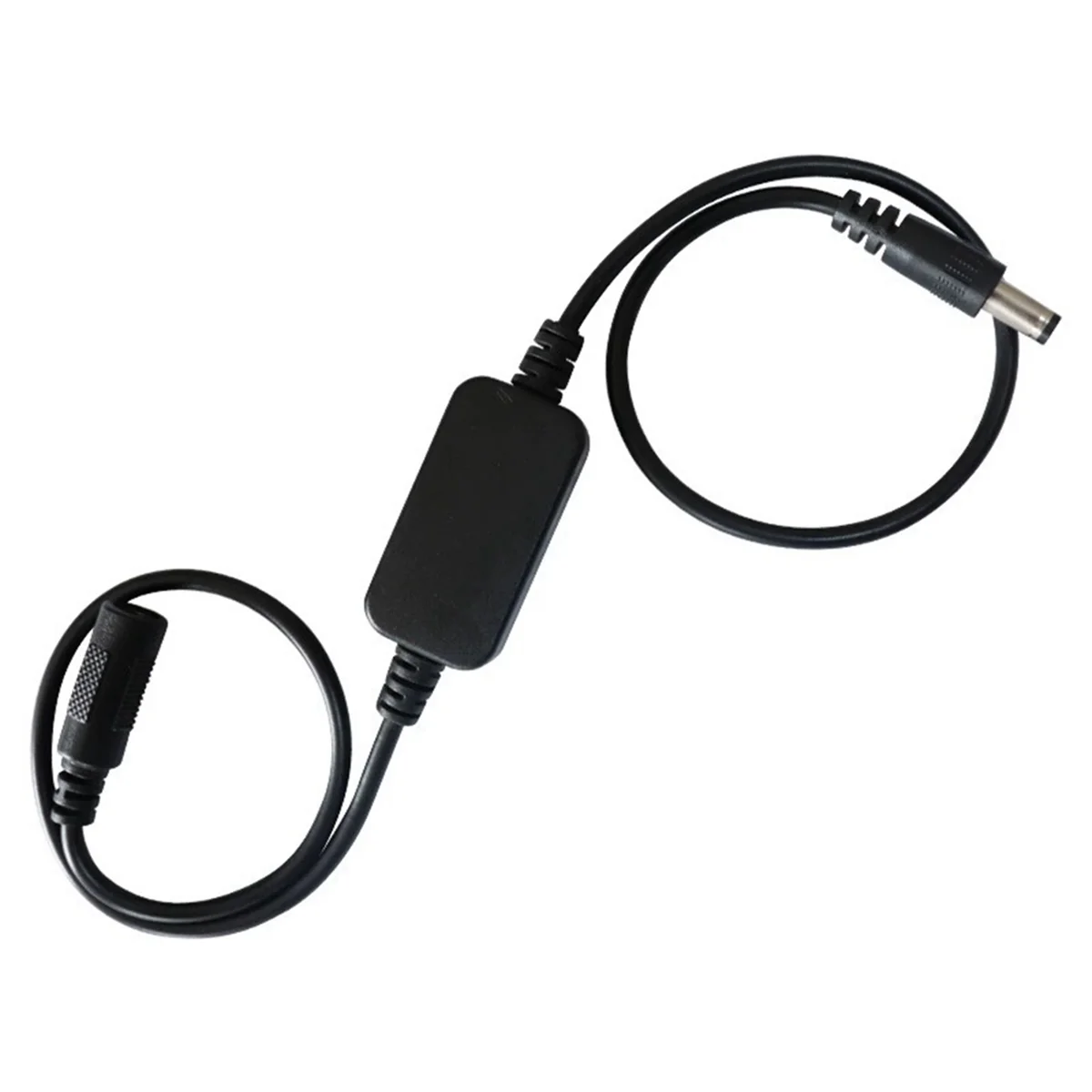 24 Hour Auto Reboot Router Routing Timer Reset Tool DC Power Timing Fiber Modem Router DC Power Manager Black