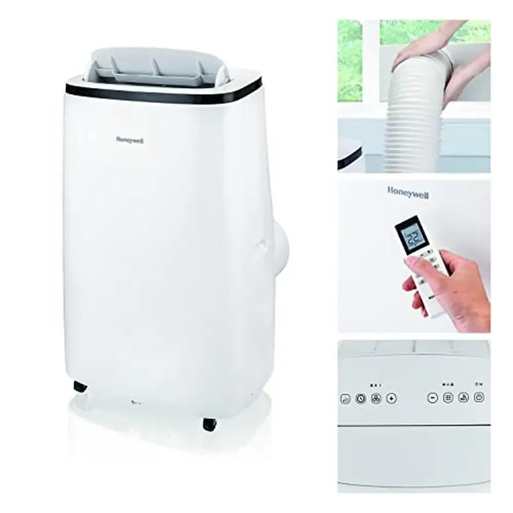 Portable AC Dehumidifier 10000 BTU Bedroom Living Room 450 Sq. Ft. Cooling Remote Control 2