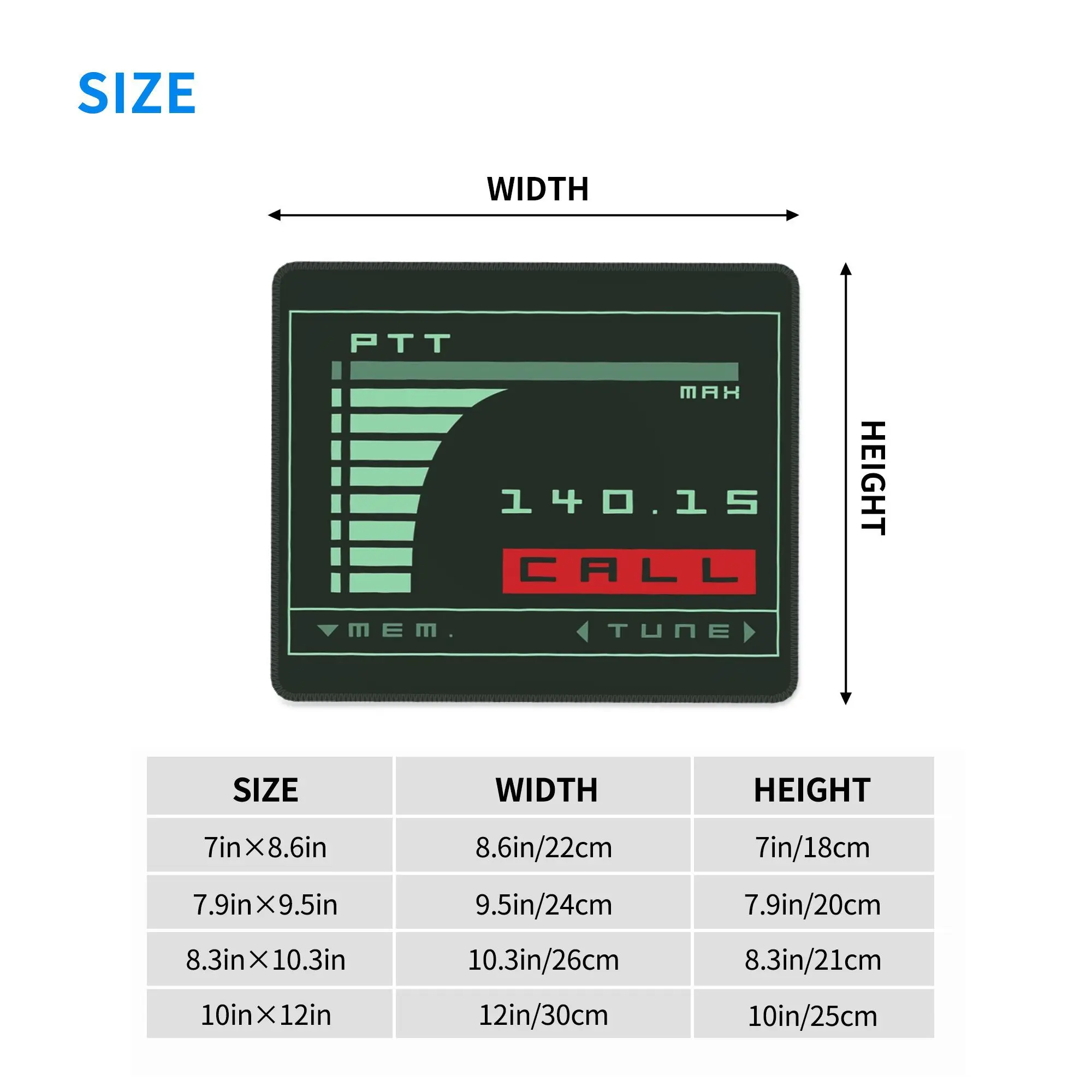 Stealth-Inspired Gaming Desk Mat - Metal Gear Solid Codec Design