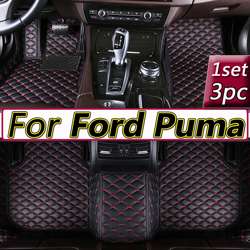 

Car Floor Mats For Ford Puma 2020~2022 Anti-dirt Pads Waterproof Floor Mat Accesorios Para Auto Reduces Friction Car Accessories