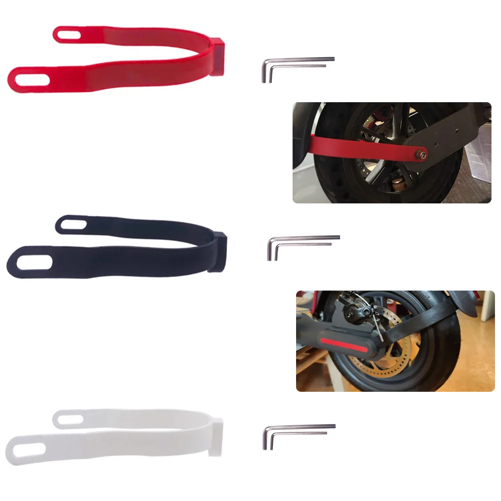 8.5 /10 Inch Rear Fender Folding Density Nylon Fittings Bird Wing Mudguard Support Protection Cable For Xiaomi M365 Accessories