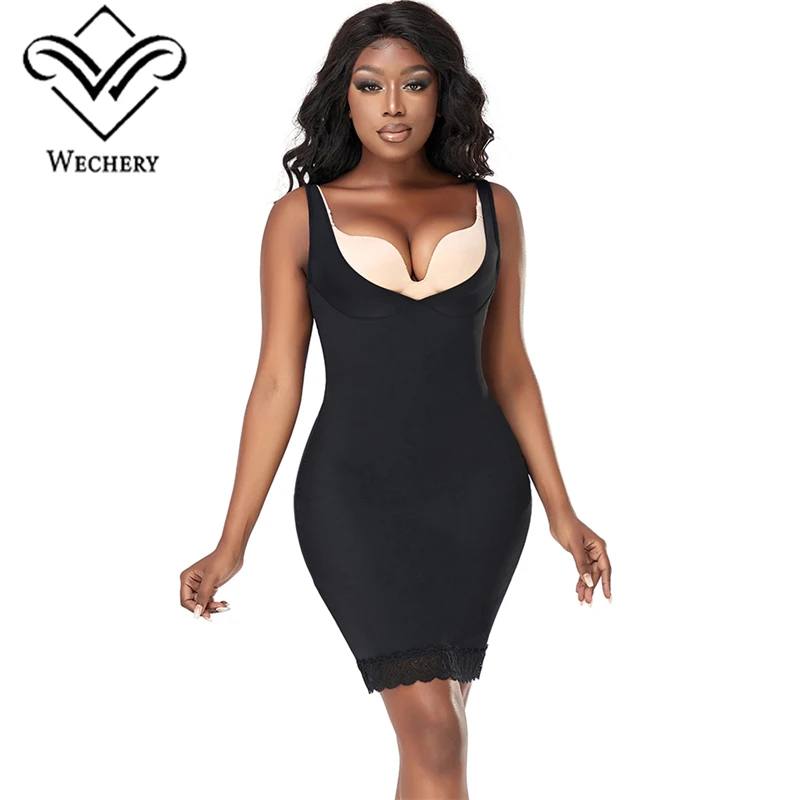 Underbust Slip Dress Women Slimming Underwear Shapewear Tube Stretchable  Mid Underdress Party Casual Body Shaper