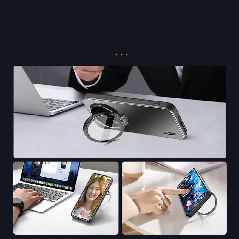 Fully Enveloped Retractable Glass Lens Protective Case Cover
