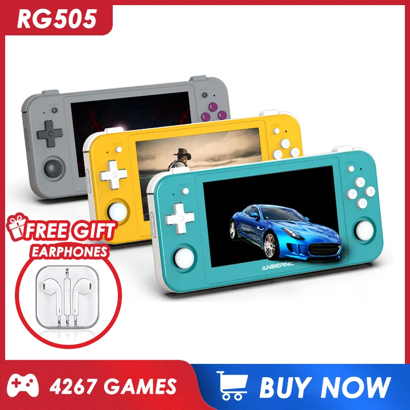 ANBERNICRG505HandheldGameConsole495InchesOLEDTouchScreen