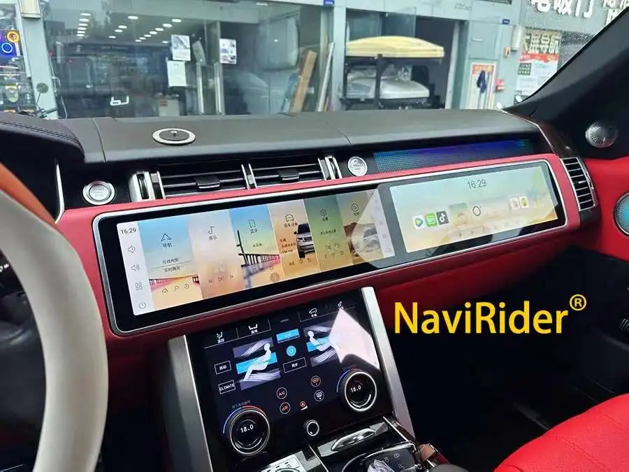 15.5+15.5inch dual screen Car Android Carplay For Land Rover Range Rover Sport L