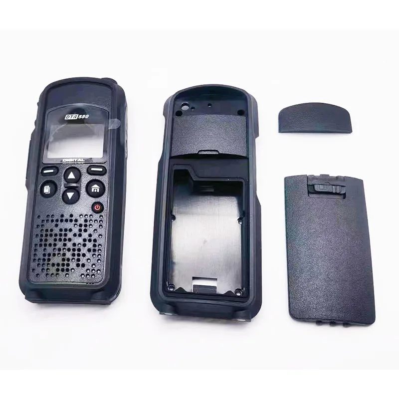 Set Front Cover Case Housing + Back Case + Battery Cover Shell for Motorola DTR650 DTR620 DTR550 Two Way Radio Walkie Talkie