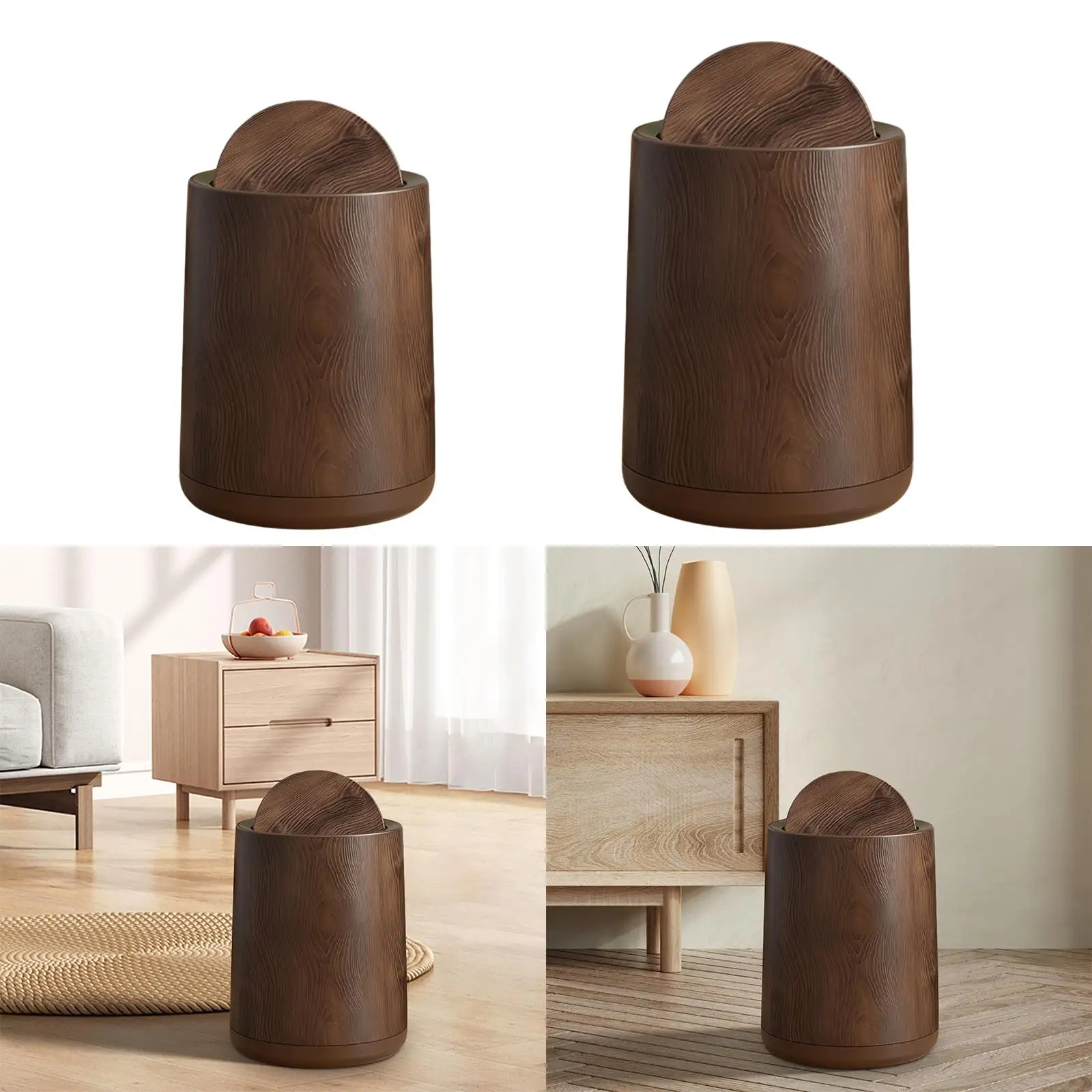 Bathroom Trash Can Rubbish Bin Household Trash Bin for Home Dorm Bedroom Bathroom Trash Can Rubbish Bin Household Trash Bin for Home Dorm Bedroom