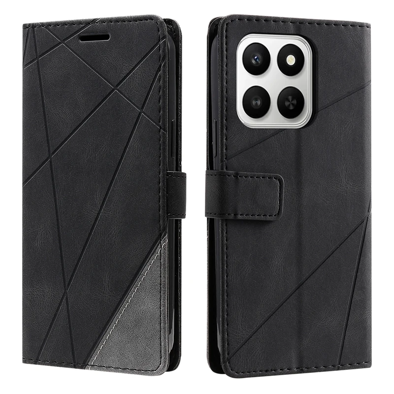 Luxury Flip Wallet Leather Case for Honor 400 Smart Cover