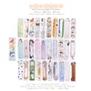30pcs/box Kawaii pet box bookmark set cute hand drawn pattern hand account reading writing mark learning focus 1
