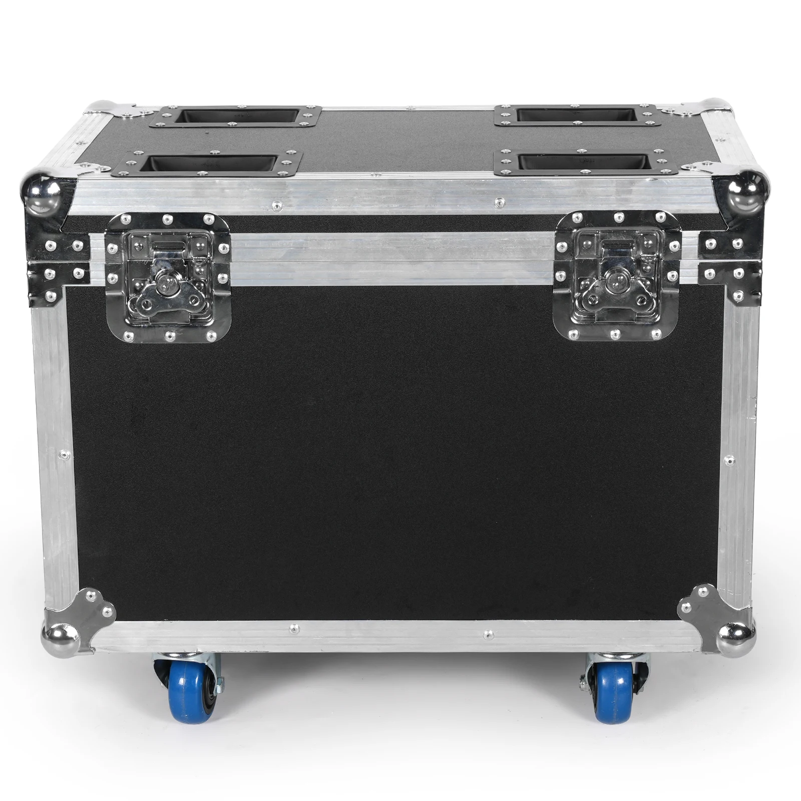 Fieryzeal Airline Case Heavy-duty Gator Case with Built in Wheels Handle for (2) 19x15W Moving Head Light Stage Light Flycase 4