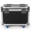 Fieryzeal Airline Case Heavy-duty Gator Case with Built in Wheels Handle for (2) 19x15W Moving Head Light Stage Light Flycase 4