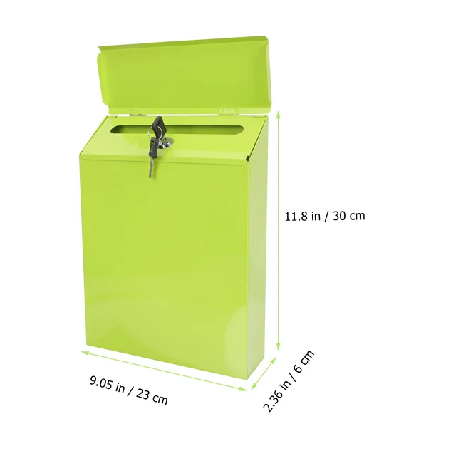 A Postafiók Zárja Többfunkciós Csepp Falra Szerelt Javaslat Betűellátás Kényelmes - Image 2