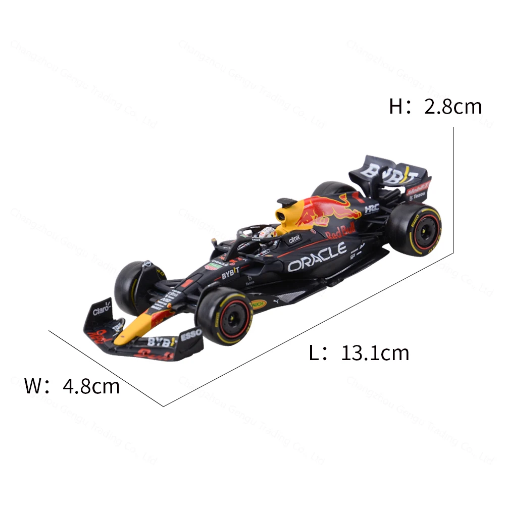 Bburago 1:43 2022 RedBull RB18 #1 #11 Static Die Cast Vehicles