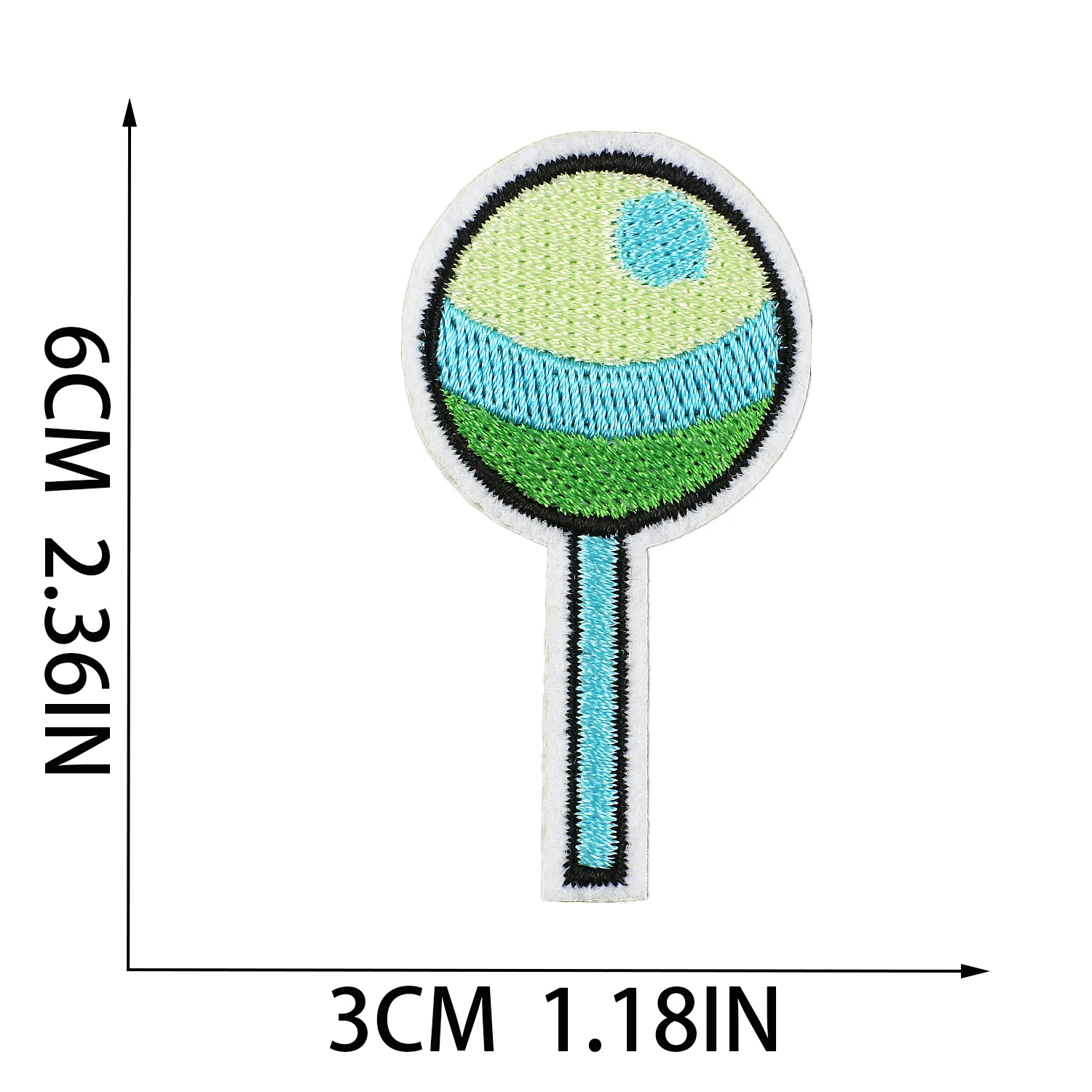Arricraft Obst Aufnäher Set - 54 Stück Früchte Aufbügler