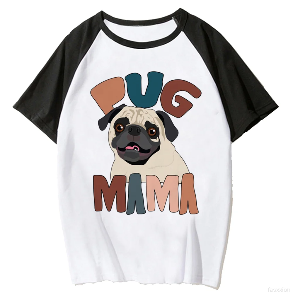 

Pug Tee women manga summer t shirt girl manga anime comic clothing