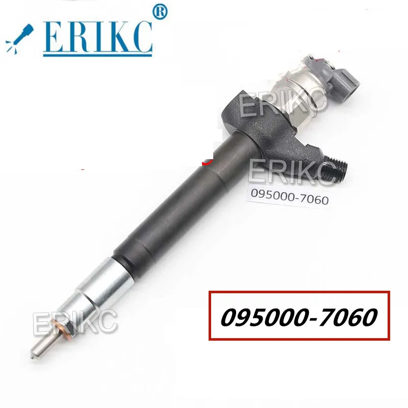 

ERIKC DCRI107060 095000-7060 Diesel Engine Injector 6C1Q-9K546-BB 6C1Q-9K546-BC 095000-7061 For Ford Transit 2.4 TDCi