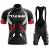2024 Custom Team Name Bike Uniform Men Summer Cycling Jersey Set Short Sleeve Bicycle Cycling Clothing DIY Logo Maillot Ciclismo 5
