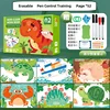 Children Drawing Toy Pen Control Training Color Shape Math Match Game Set Toddler Learning Activities Montessori Educational Toy 1