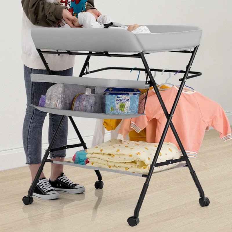 Diaper-Changing Table Baby Care Desk Newborn Baby Change Diaper-Changing Table Massage Care Foldable Changing Case