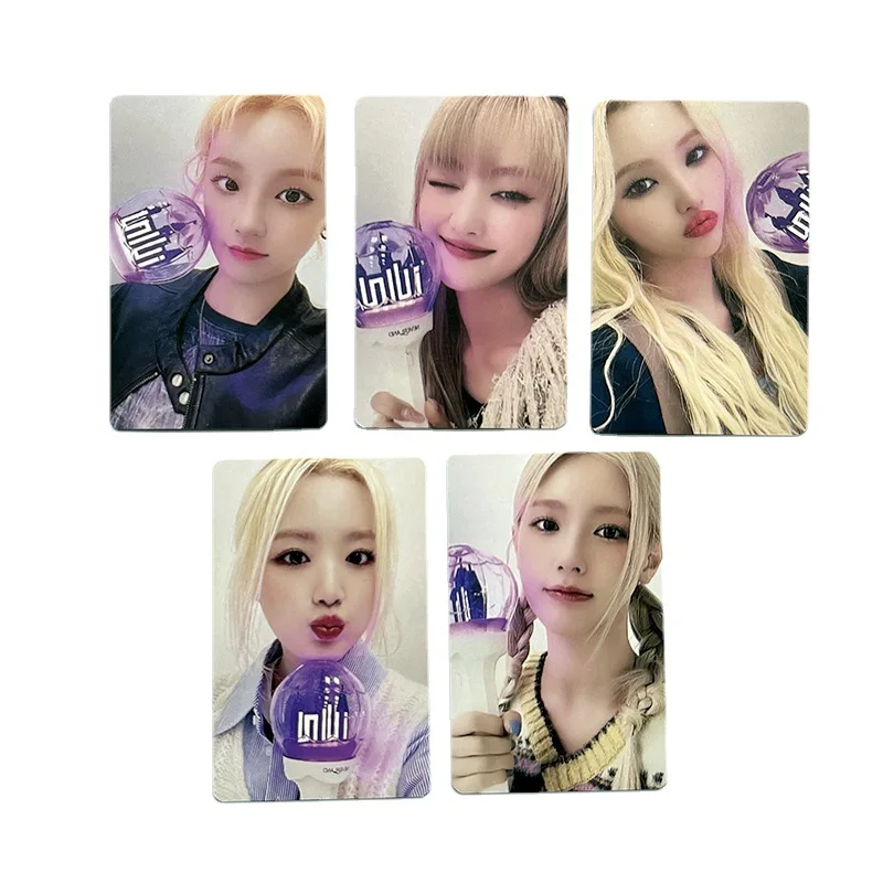 LingOrm サインポスター1枚・フォトカード5枚 5Pcs/Set Kpop -DLE Photocards GI-DLE Album Lomo Cards