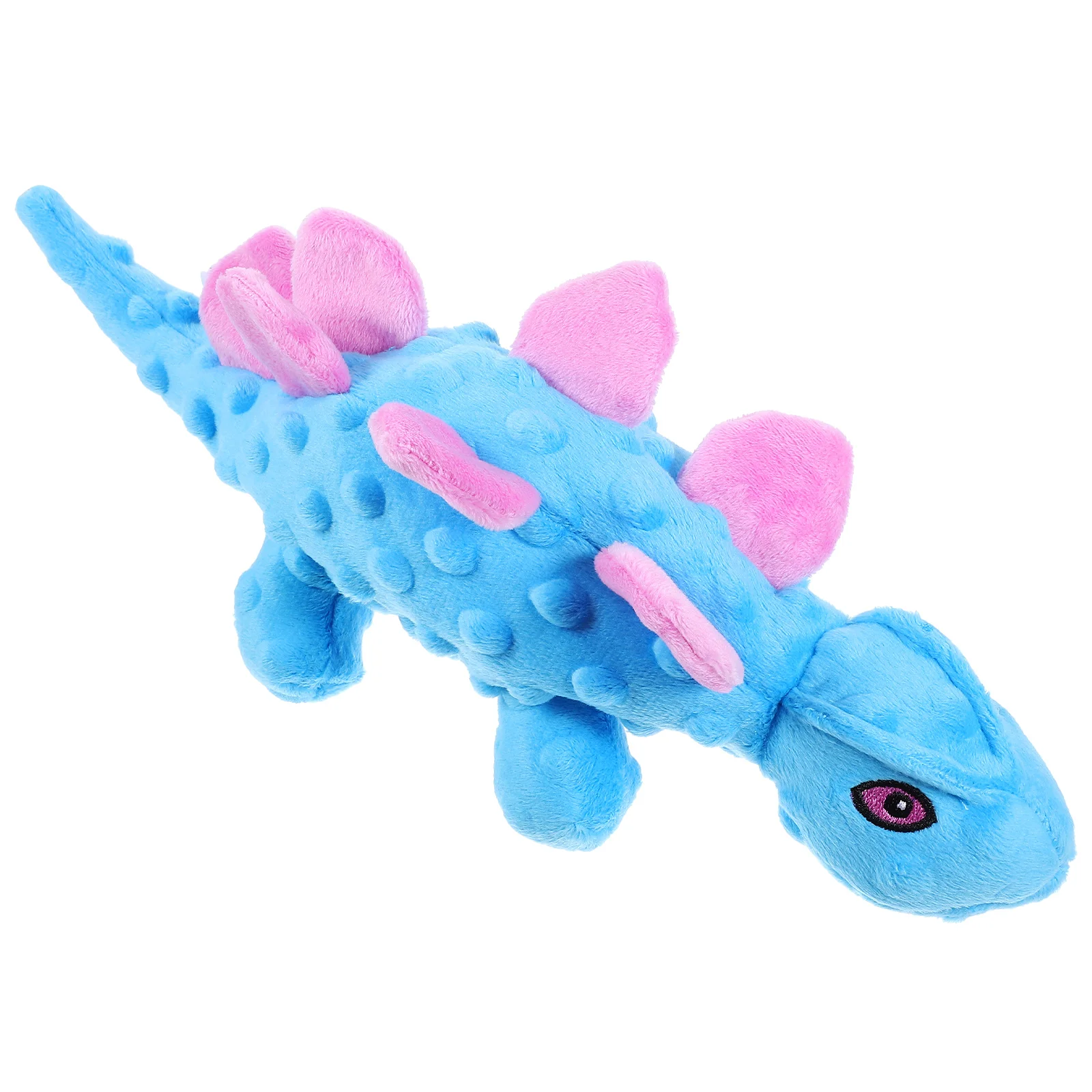 

Dinosaur Dog Toy Plush Dog Chewing Toy Puppy Squeaky Toy Pet Teething Toy Supply