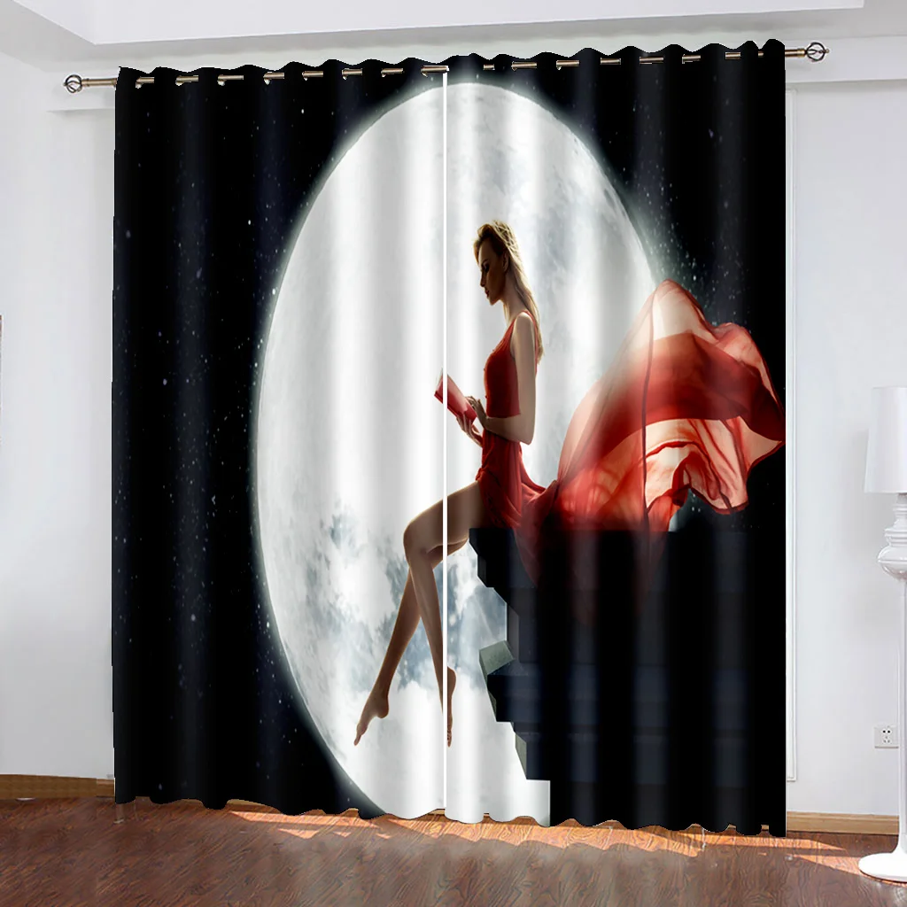 

Modern Home Decoration Blackout black beauty curtains thickened windshield blackout curtains