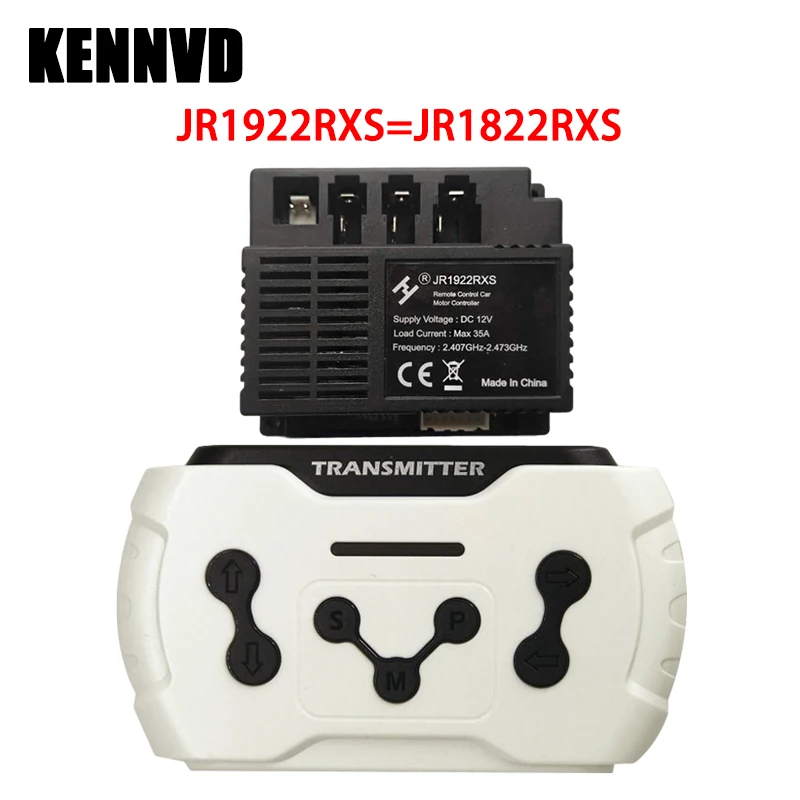 JR1922 JR1922RX-3AD JR1922-D2 JR1922-AD 어린이 전기 장난감 자동차, 2.4G 블루투스 리모컨 컨트롤러 송신기