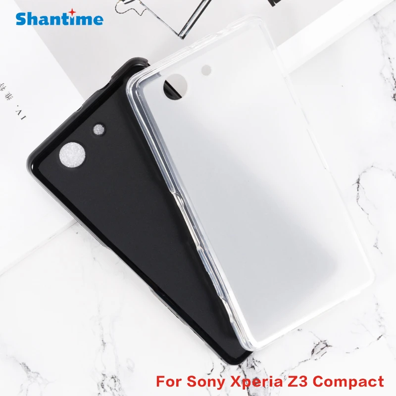 Funda silicona para teléfono Sony Z3, carcasa trasera compacta de TPU suave para Sony Xperia Z3|Fundas antigolpes para - AliExpress